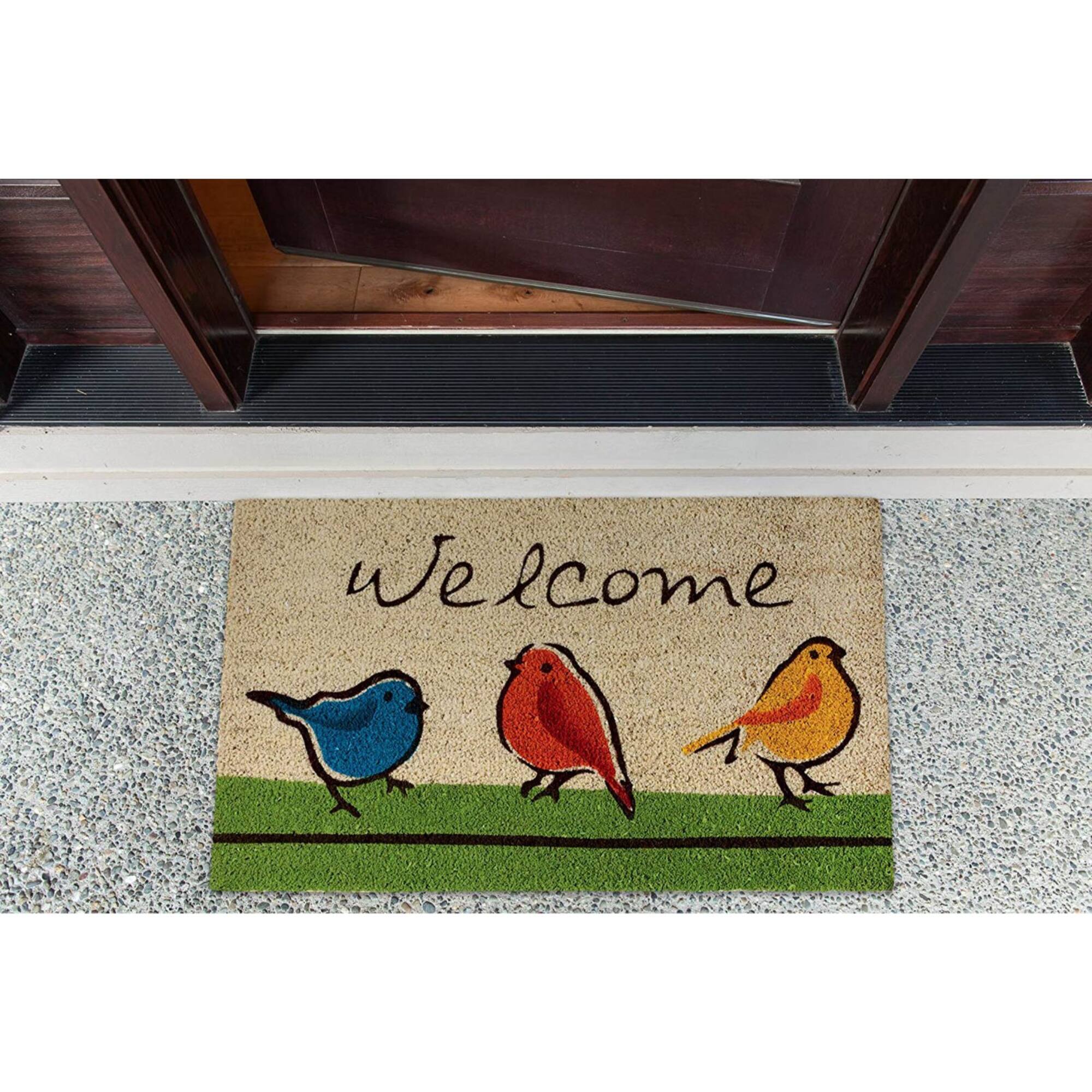 DII® Welcome Birds Doormat